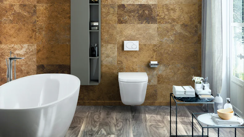 Skaben DesignWall Aqua plastic wall panelling - quartzid oxide 60 x 30 cm