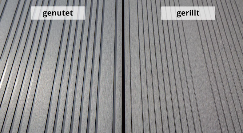 planeo Kit complet TitanWood 4m XL lame gris clair 72,8m² incl. Alu-UK