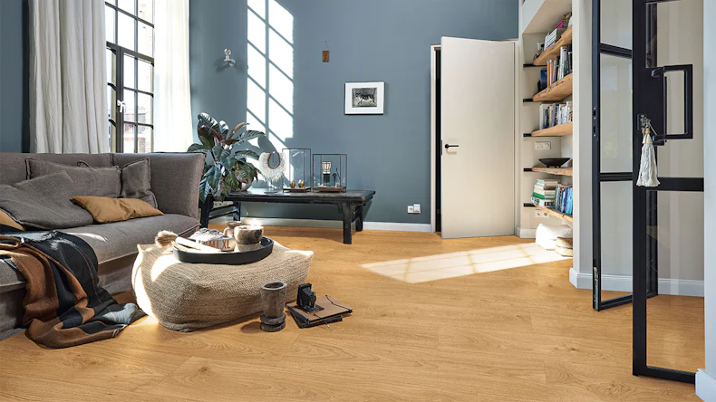 MEISTER Stratifié - MeisterDesign LD 250 Chêne riverain miel 7127 | gaufrage synchrone (600002-1288244-07127)