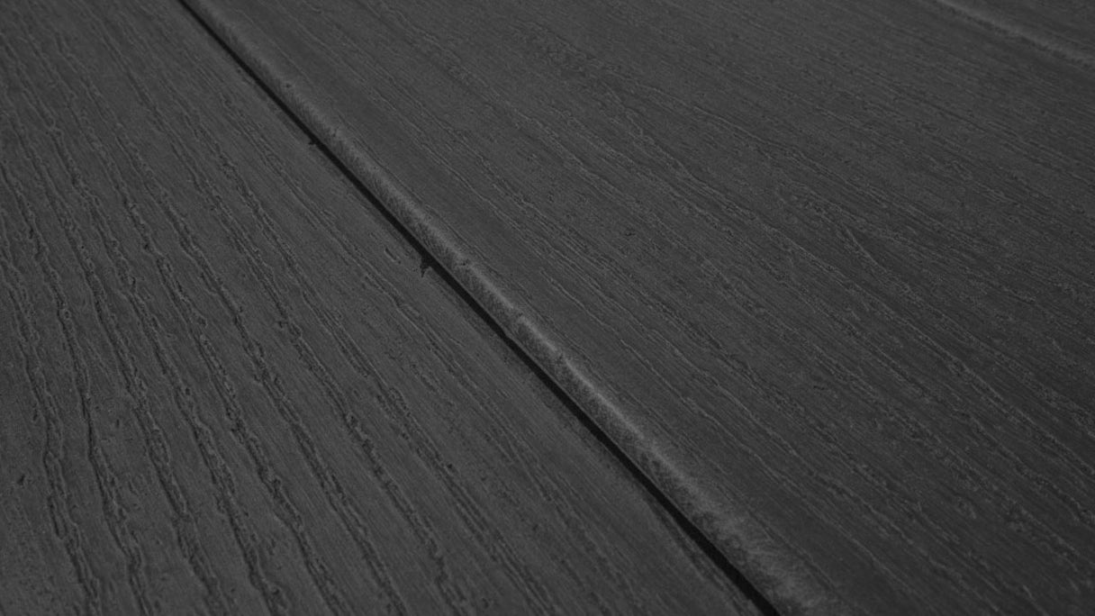 Complete set TitanWood 4m solid plank wood structure dark grey 48.2m² incl. Alu-UK