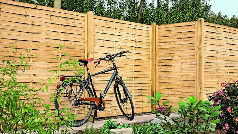 planeo TerraWood - BLEND Clôture à lamelles pin