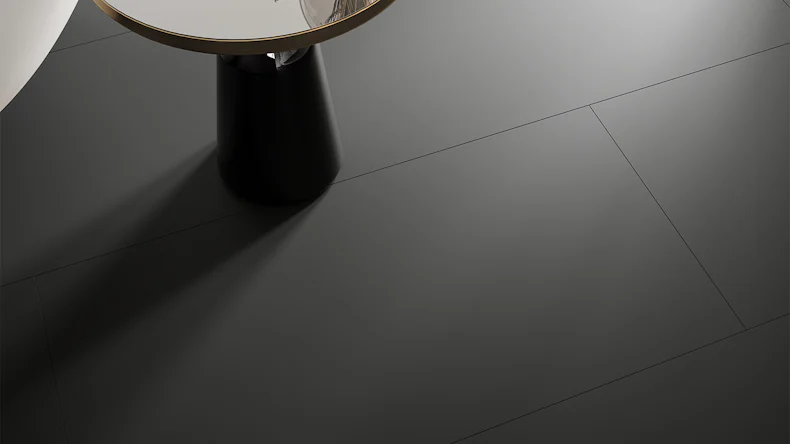 planeo Vinile rigido a incastro - Nero pietra opaco | Isolamento acustico integrato (100P190MT)