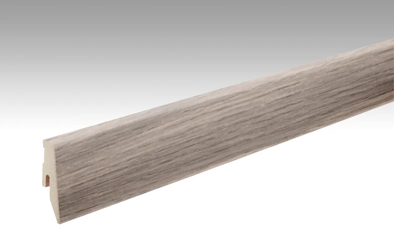 MEISTER Sockelleisten Fußleisten Eiche cremeweiß 1154 - 2380 x 60 x 20 mm (200049-2380-01154 - 1030231154)
