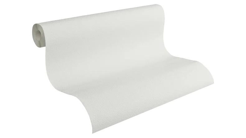 Vinyltapete Strukturtapete weiß Klassisch Punkte Uni Simply White 113