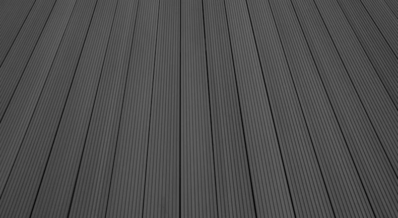 TitanWood set completo 4m struttura massiccia a listoni scanalati grigio scuro 48,2m² incl. alluminio-UK