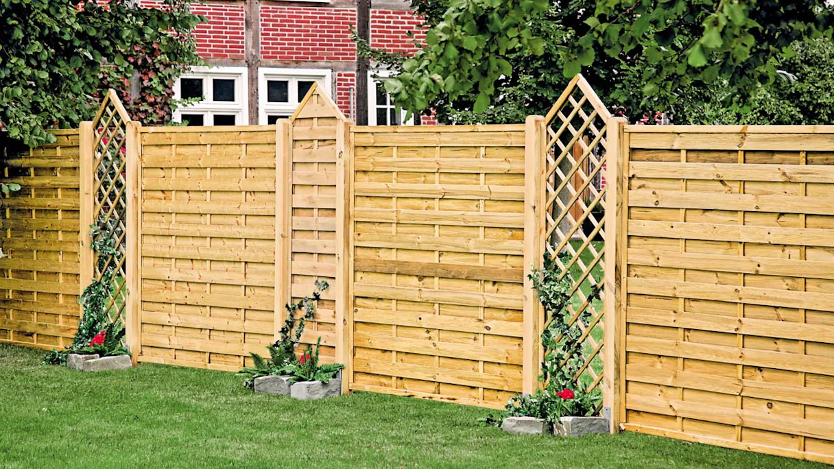 planeo TerraWood - PRIME MAX slat fence solid pine