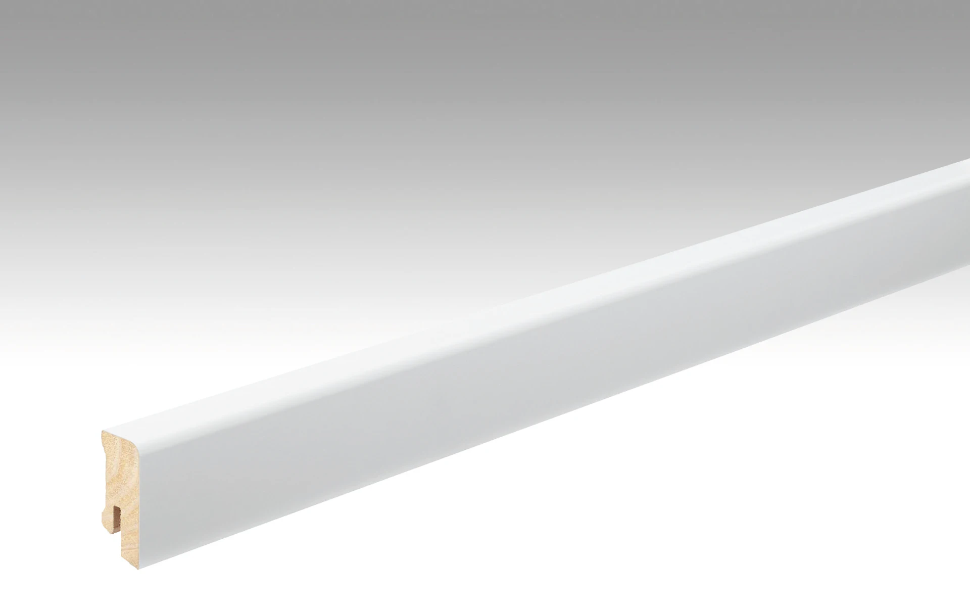 MEISTER Skirtings White DF (RAL 9016) 2266 - 2380 x 38 x 16 mm (200040-2380-02266)
