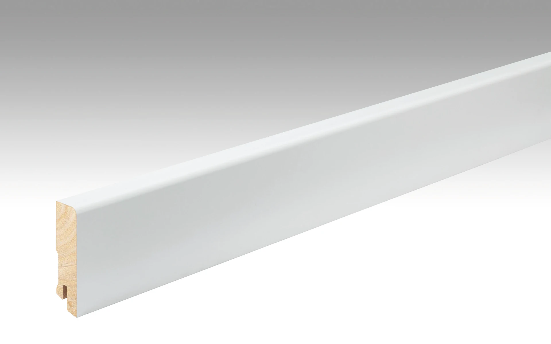 MEISTER Skirtings White DF (RAL 9016) 2266 - 2380 x 60 x 16 mm (200041-2380-02266)