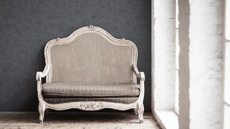 Vinyltapete grau Klassisch Uni Memory 3 093