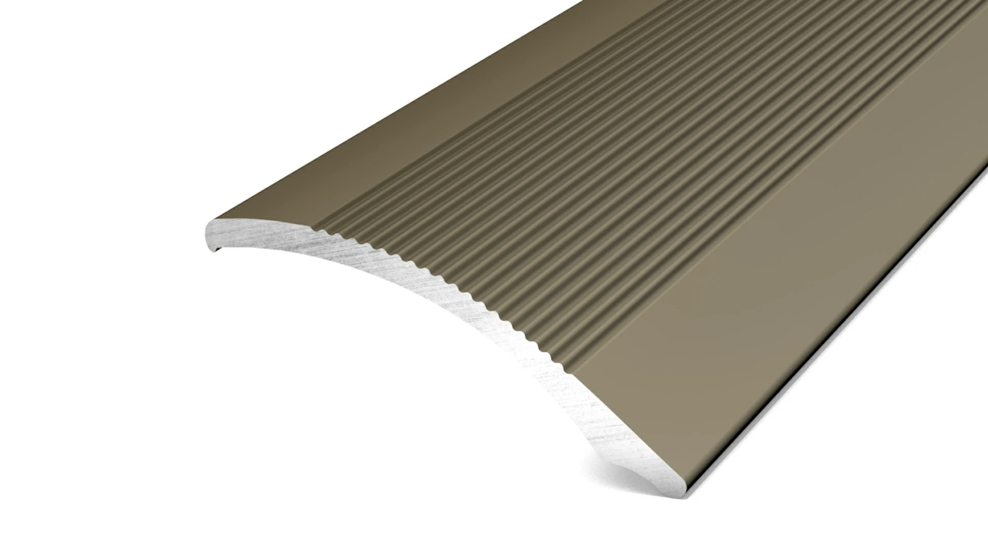 Profil de réglage Prinz acier inoxydable mat 100 cm