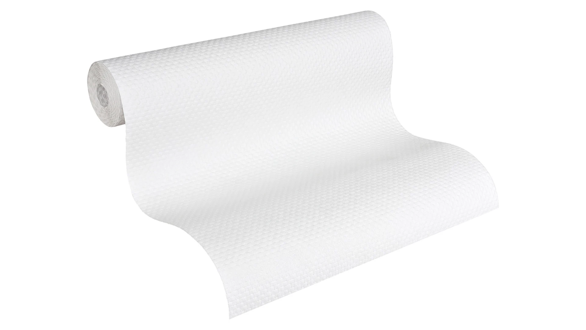 carta da parati in tessuto non tessuto bianco punti classici Simply White 217