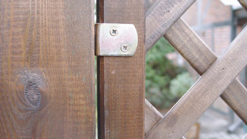 planeo TerraWood - Angle fitting stainless steel with screws 4 pcs.