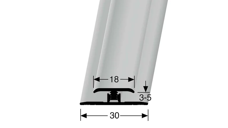 Système de profilés muraux planeo Raccord à clipser