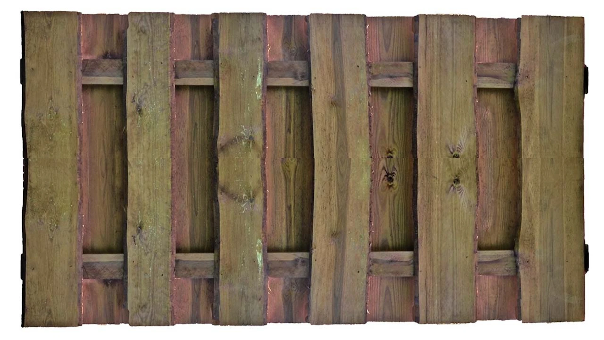 planeo TerraWood - recinzione privacy ELITE in pino 180 x 90 cm