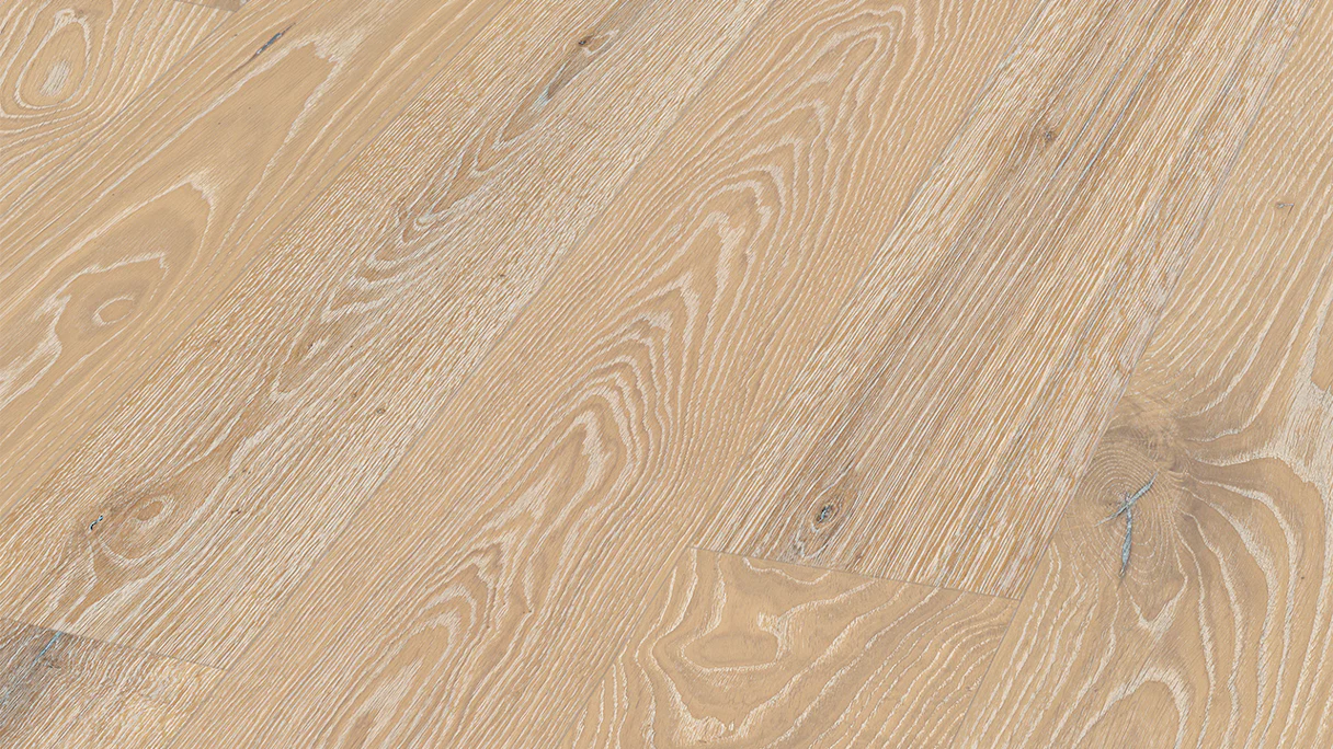 MEISTER Pavimento in legno - Natureflex HD 100 Quercia vivido bianco chiaro calcinato 20016 | Aspetto autentico (500139-2200210-20016)