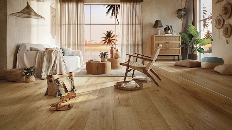 MEISTER Designboden Rigid-Vinyl RD 200 S - 20081 Sunset lounge | Trittschalldämmung integr. (400047-1220230-20081)