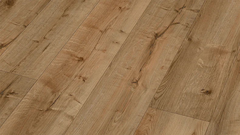 MEISTER Designboden Rigid-Vinyl RM 500 S - 20198 Brass band | Trittschalldämmung integr. (400050-1522225-20198)