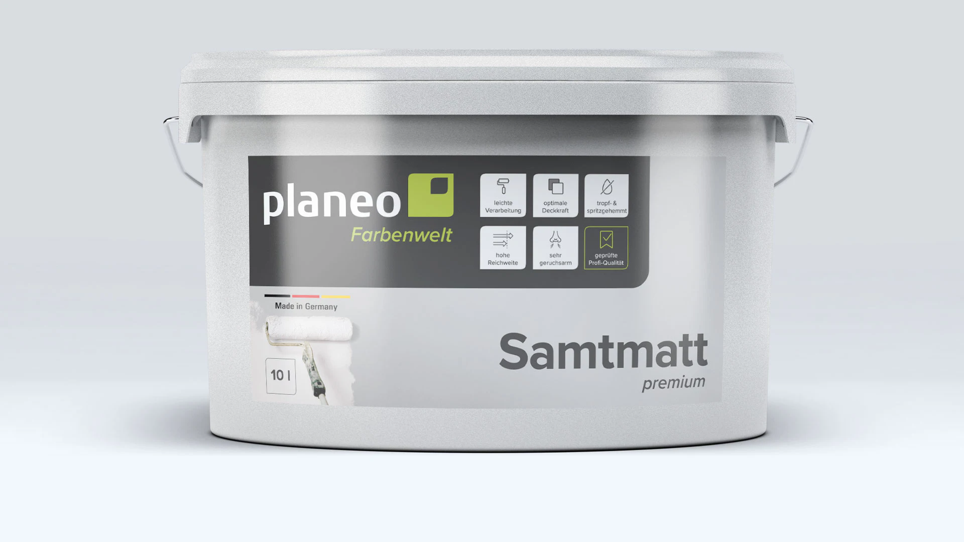 Planeo Samtmatt Premium 10L - medium gloss