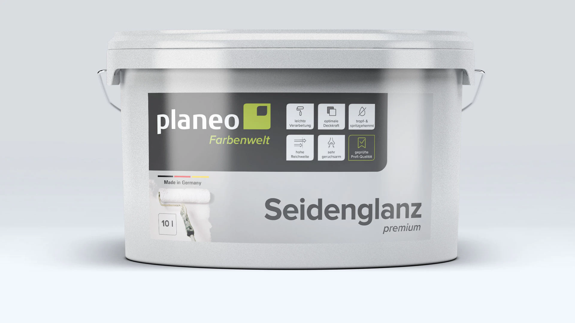Planeo Seidenglanz Premium 10L - medium gloss