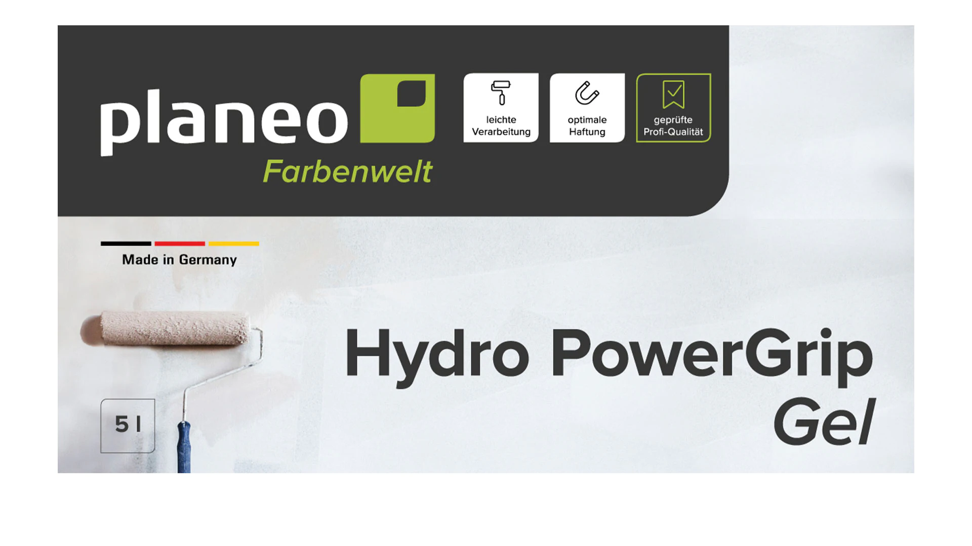 Planeo Hydro PowerGrip Gel 5L