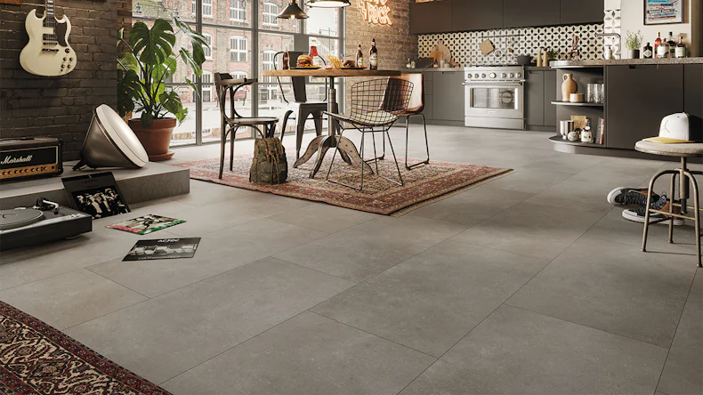 MEISTER Designboden Rigid-Vinyl RB 500 S - 20212 Industrial rock | Trittschalldämmung integr. (400049-0914457-20212)