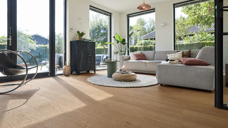 MEISTER Lindura-Holzboden HD 400 - 20225 Eiche authentic lehmbraun ultramattlackiert 2200 x 270 x 11 mm (500214-2200270-20225)