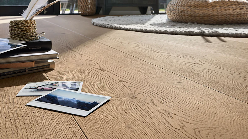 MEISTER Lindura-Holzboden HD 400 - 20225 Eiche authentic lehmbraun ultramattlackiert 2200 x 270 x 11 mm (500214-2200270-20225)