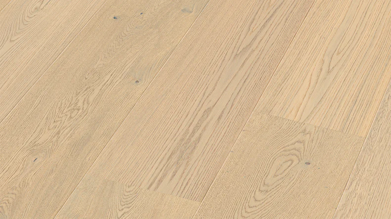MEISTER Lindura-Holzboden HD 400 - 20228 Eiche lebhaft milchcreme ultramattlackiert 2200 x 270 x 11 mm (500214-2200270-20228)