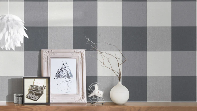 Vinyltapete Black & White 4 A.S. Création Modern Grau Weiß 367