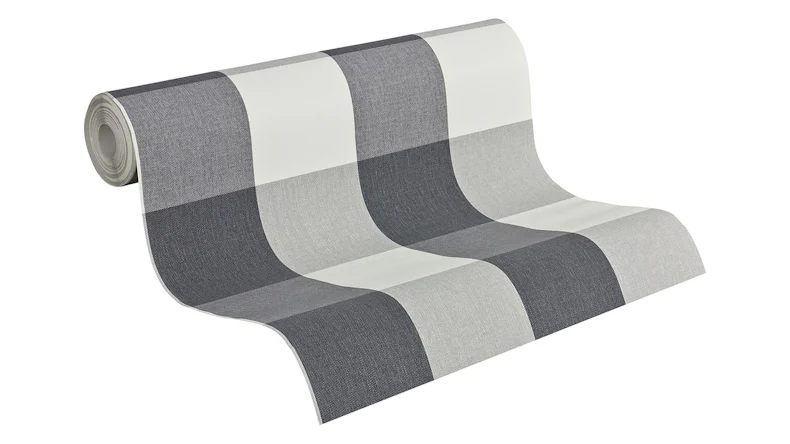 Vinyltapete Black & White 4 A.S. Création Modern Grau Weiß 367