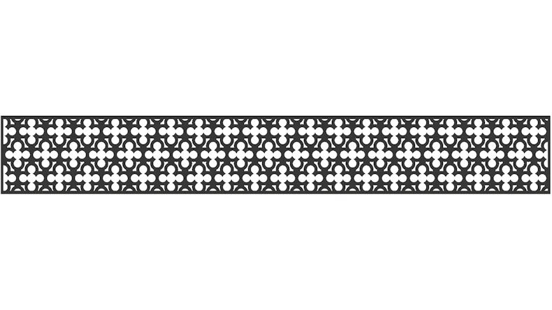 planeo Gardence - Inserto di design Clover Alu15 antracite