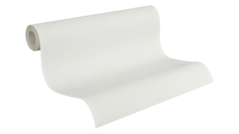 Carta da parati in vinile bianco e nero 4 A.S. Création bianco puro 798