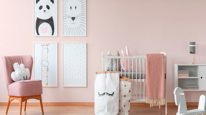 Vinyltapete Boys & Girls 6 A.S. Création Modern Kindertapete Rosa 473