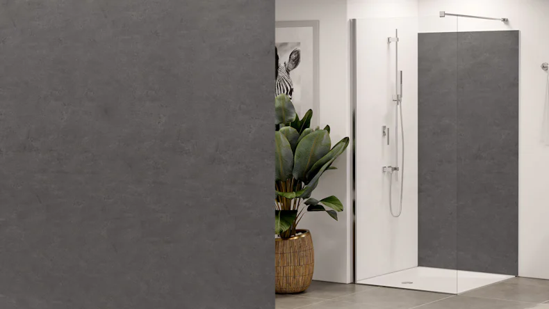 planeo Wallboard - Antracite mat - 250 x 100 cm