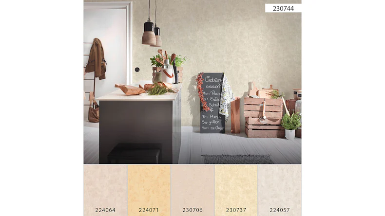 carta da parati in vinile grigio moderno plains look usato 744