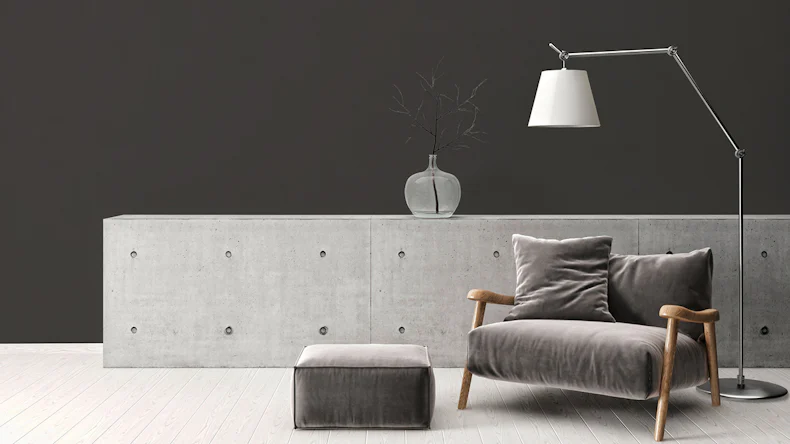 carta da parati in vinile nero moderno uni Il Decoro 942