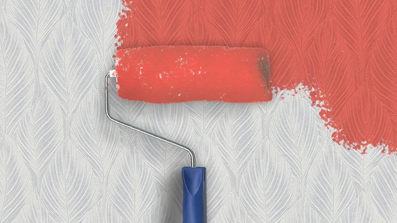 Vinyltapete weiß Modern Streifen Blumentapete Meistervlies 2020 919