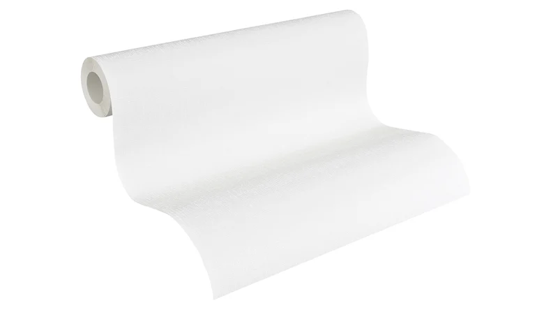 Vinyltapete weiß Klassisch Uni Simply White 213