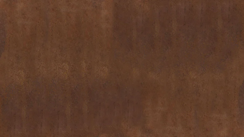 planeo Wallboard - Rusty Brown Matt - 250 x 100 cm