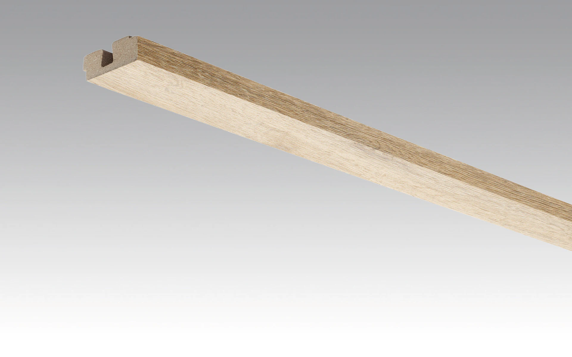 MEISTER skirting boards ceiling trims rustic oak 4083 - 2380 x 40 x 15 mm (200032-2380-04083)