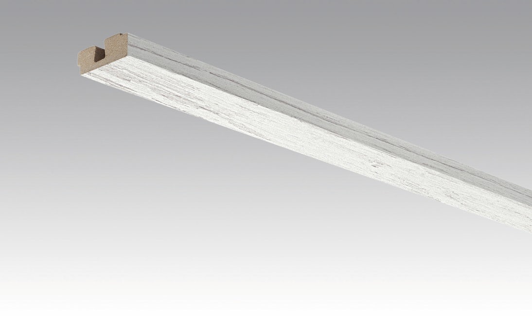 MEISTER Skirtings Ceiling trims White Pine 4088 - 2380 x 40 x 15 mm (200032-2380-04088)