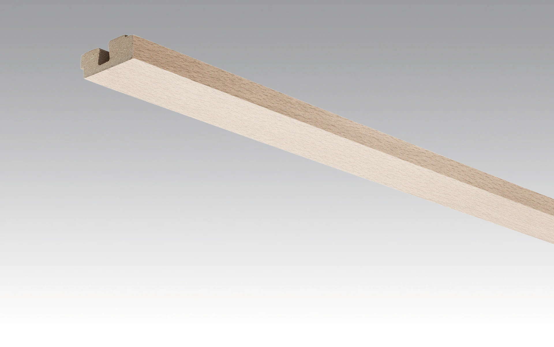 MEISTER skirting boards ceiling trims beech pure 4094 - 2380 x 40 x 15 mm (200032-2380-04094)