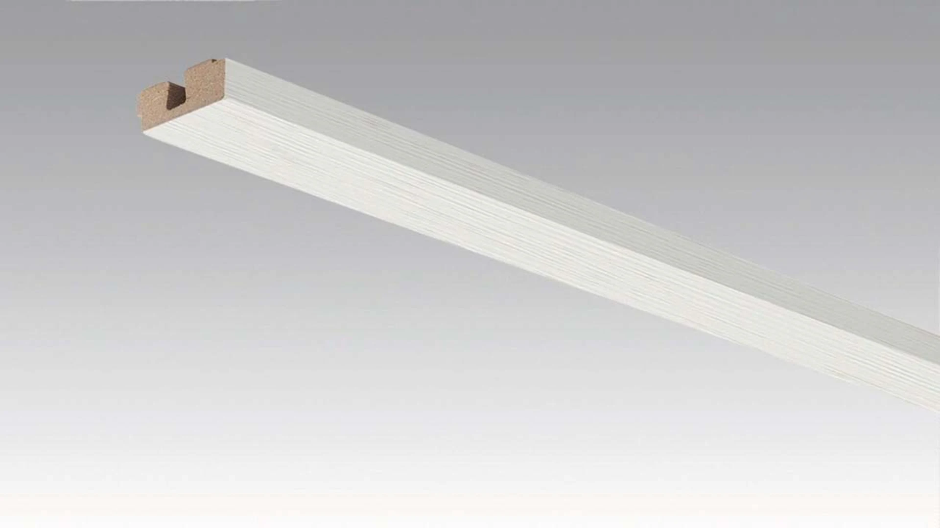 MEISTER Moulure carrée de finition pour plafonds Ridge Oak grey 4201 - 2380 x 40 x 15 mm