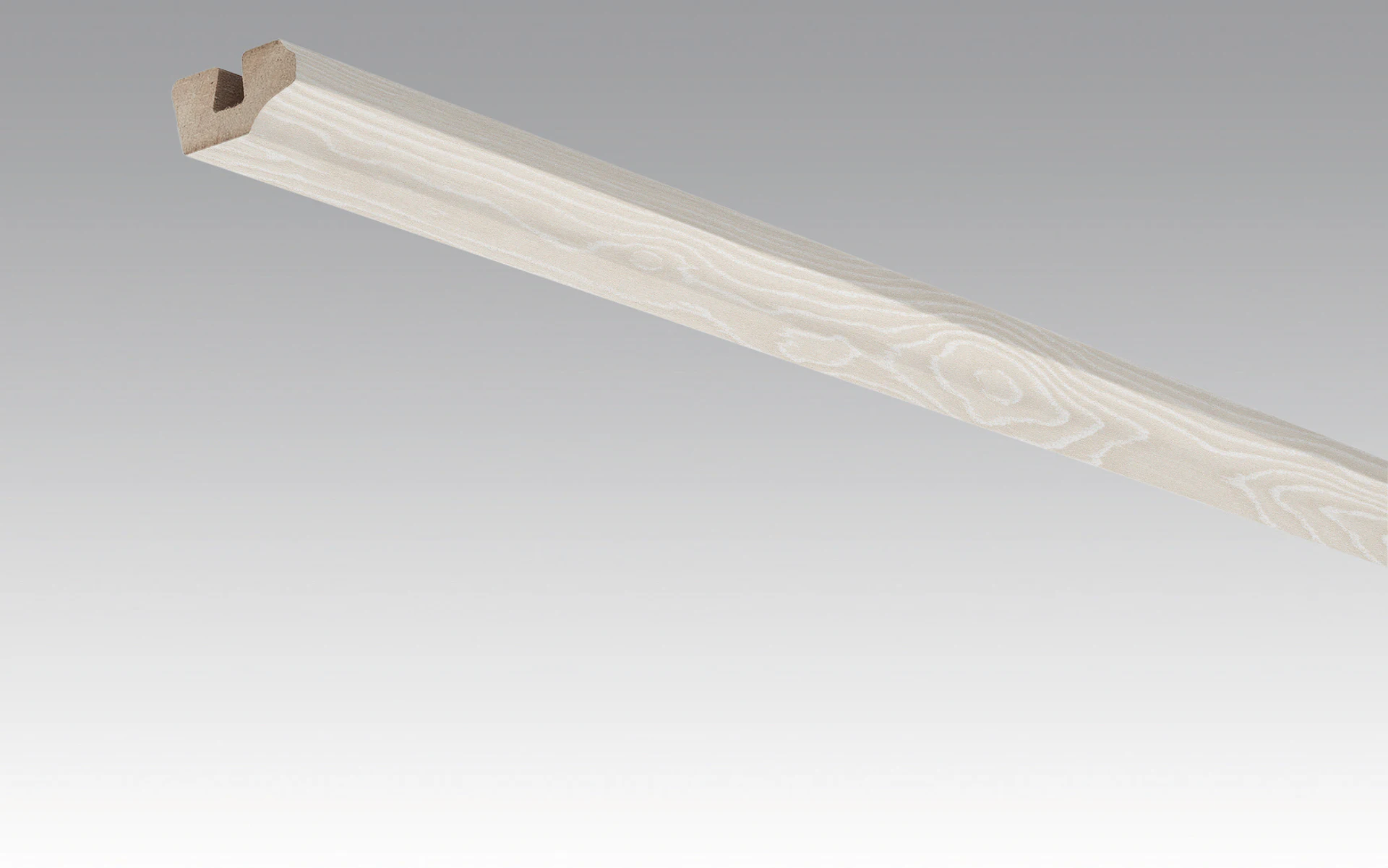 MEISTER Skirtings Ceiling trims Pine-Crème 102 - 2380 x 38 x 19 mm (200031-2380-00102)