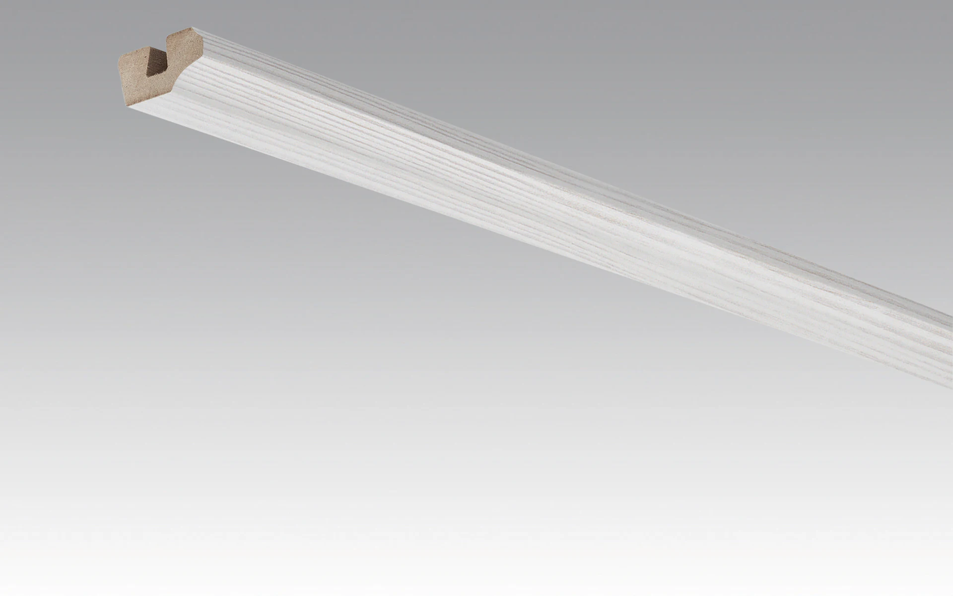 MEISTER Skirtings Ceiling trims Pine white 4005 - 2380 x 38 x 19 mm (200031-2380-04005)