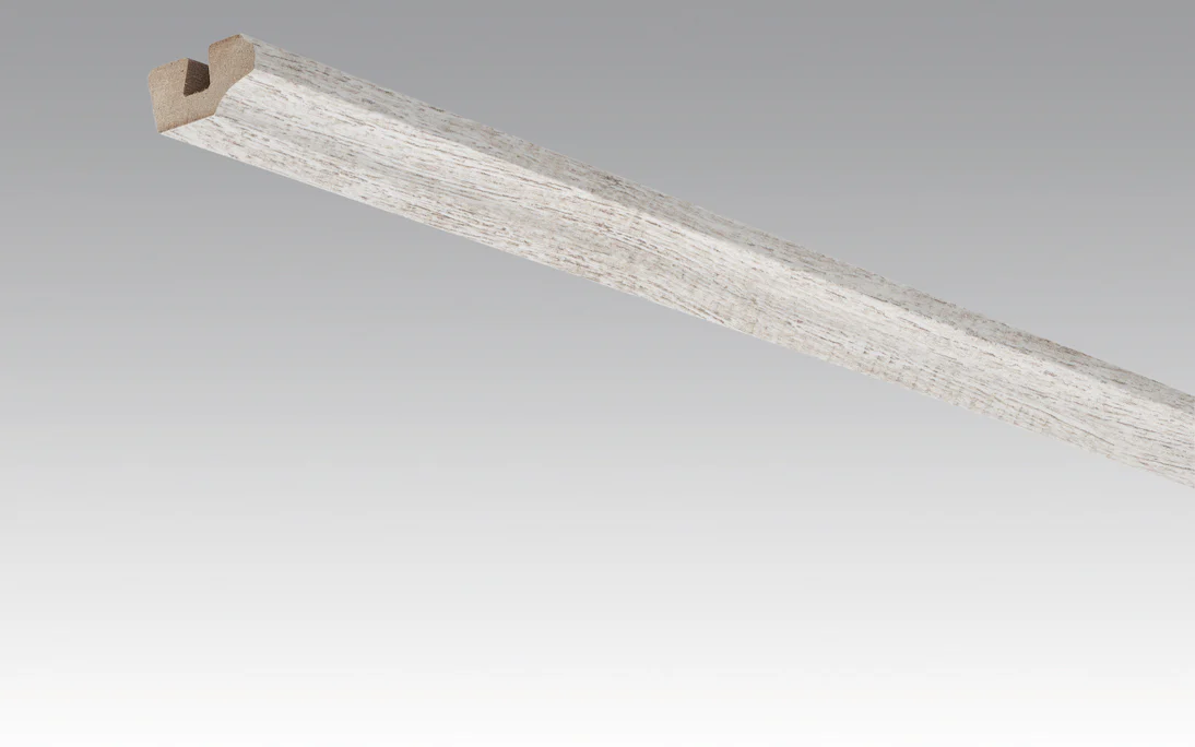Plinthes MEISTER garniture de plafond en chêne blanc vintage 4075 - 2380 x 38 x 19 mm (200031-2380-04075)
