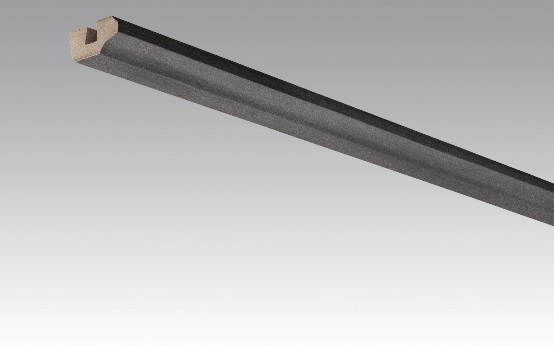 Battiscopa MEISTER Battiscopa a soffitto in acciaio metallico 4078 - 2380 x 38 x 19 mm (200031-2380-04078)
