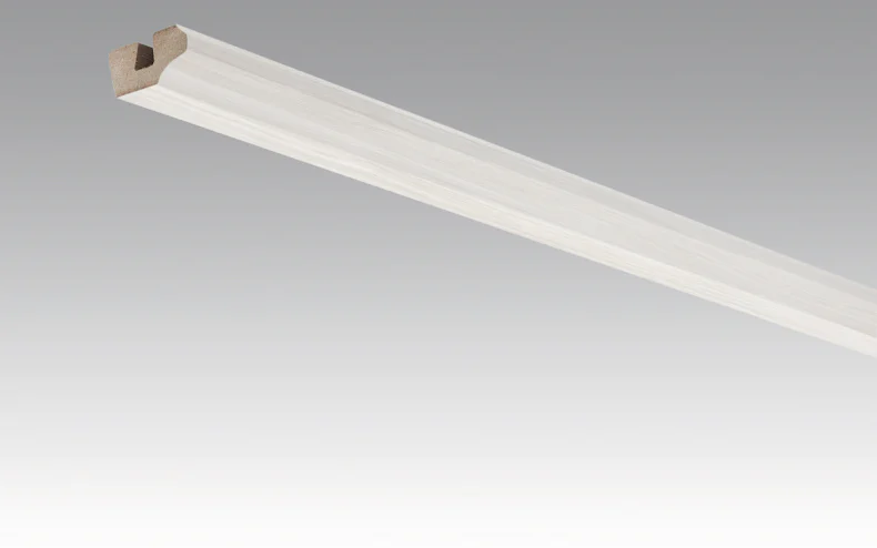 Plinthes MEISTER Garnitures de plafond Cendre grise 4097 - 2380 x 38 x 19 mm