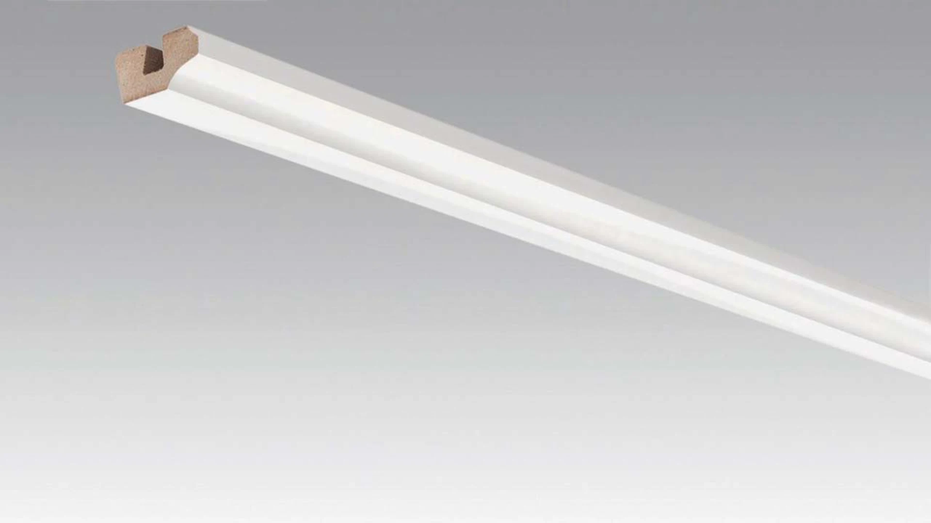 MEISTER Ceiling trim White Vision 4203 - 2380 x 38 x 19 mm (200031-2380-04203)