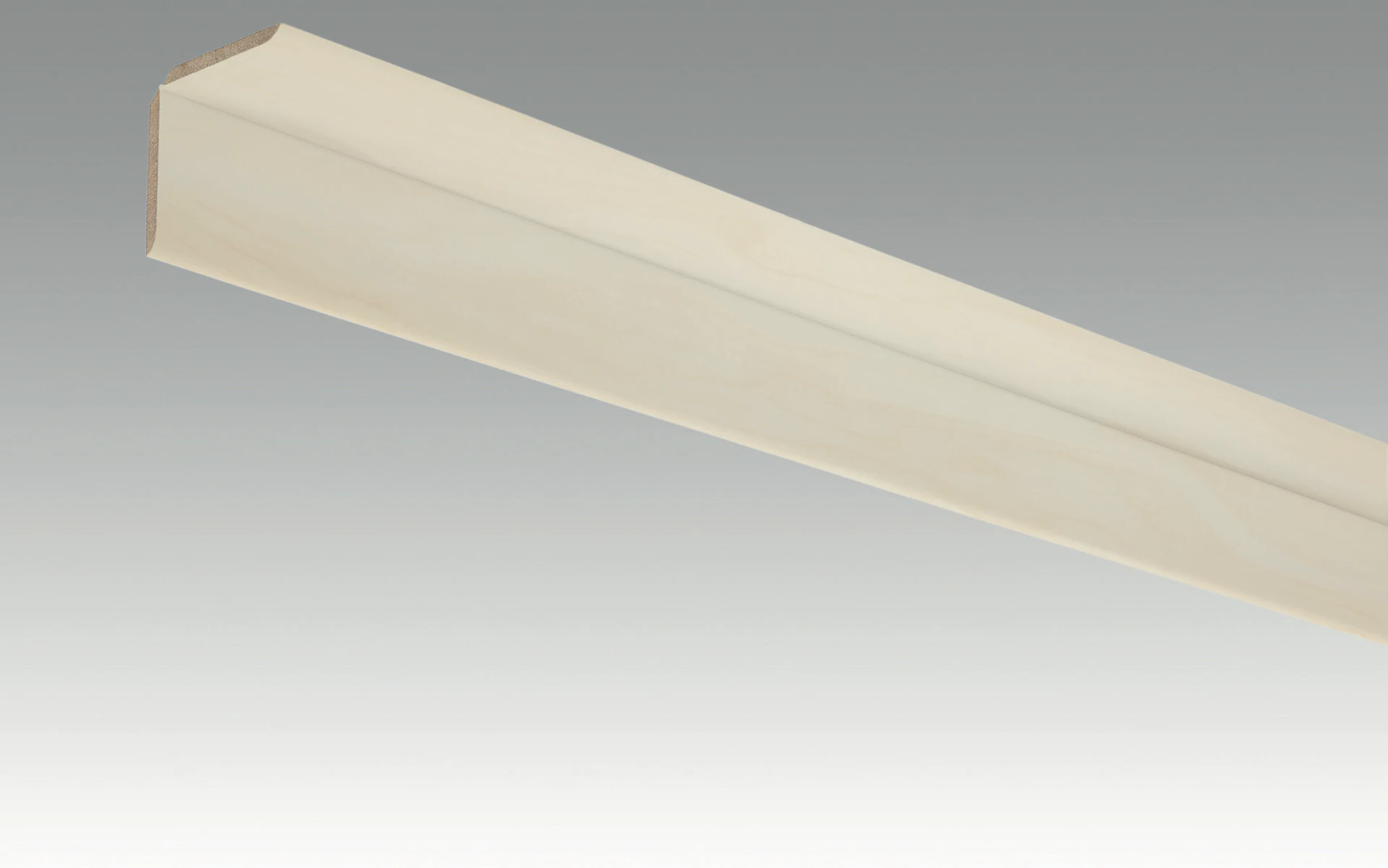 MEISTER Sockelleisten Faltenleisten Lightwood 4096 - 2380 x 70 x 3,5 mm (200033-2380-04096)
